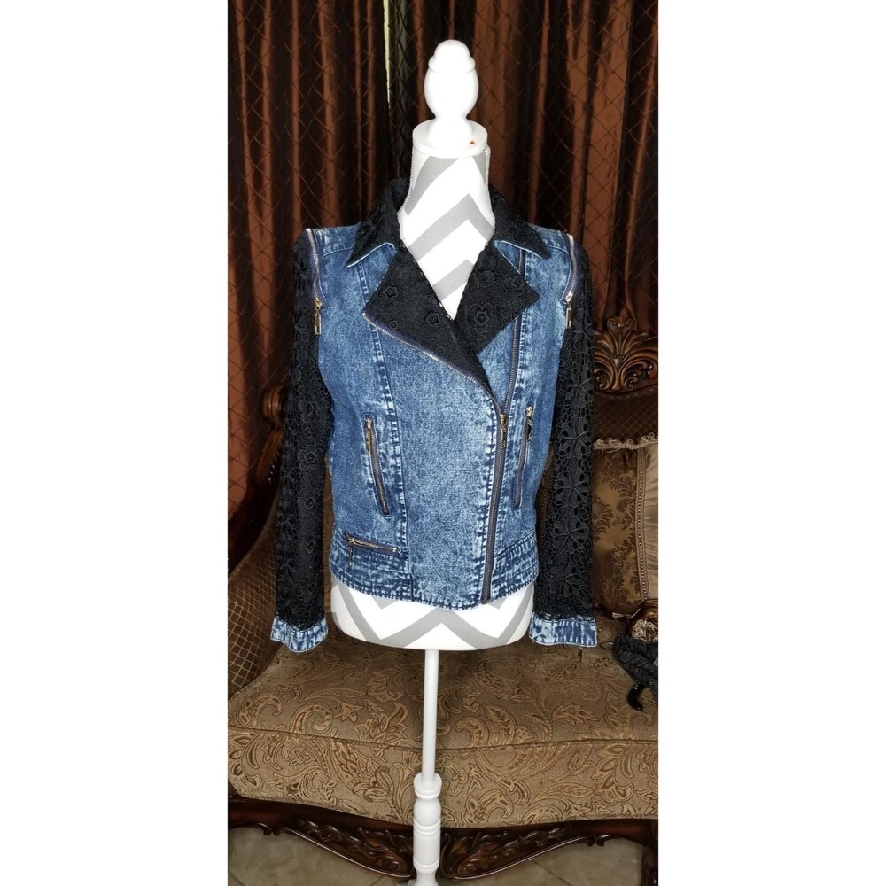 Beautiful!! Paris Jean jacket, sz m, new